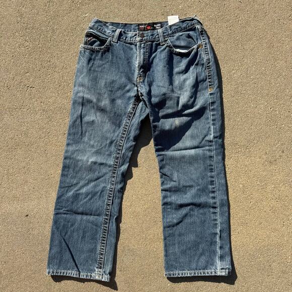 Ariat 34x30 FR M4 Relaxed Basic Boot Cut Jeans 10012555 PAIR #8 - Picture 3 of 10